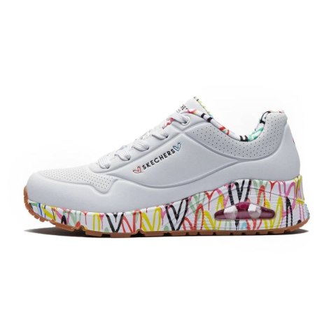 Buty Skechers X Jgoldcrown Uno Loving Love W 155506-WHT Buty Skechers X Jgoldcrown Uno Loving Love W 155506-WHT