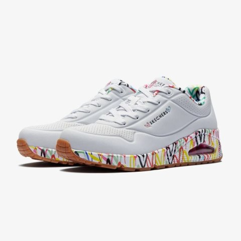 Buty Skechers X Jgoldcrown Uno Loving Love W 155506-WHT Buty Skechers X Jgoldcrown Uno Loving Love W 155506-WHT