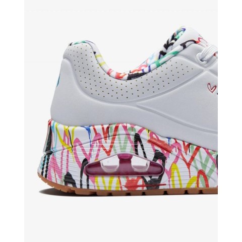 Buty Skechers X Jgoldcrown Uno Loving Love W 155506-WHT Buty Skechers X Jgoldcrown Uno Loving Love W 155506-WHT