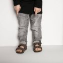 Klapki Birkenstock Arizona Kids Birko-Flor Nubuk Mocha narrow wąskie dziecięce młodzieżowe (0552893)