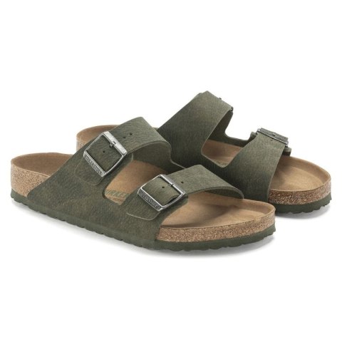 Klapki Birkenstock Arizona Vegan Microfaser Regular damskie-męskie Desert Dust Thyme na szeroką stopę wegańskie (1024550) Klapki Birkenstock Arizona Vegan Microfaser Regular damskie-męskie Desert Dust Thyme na szeroką stopę wegańskie (1024550)