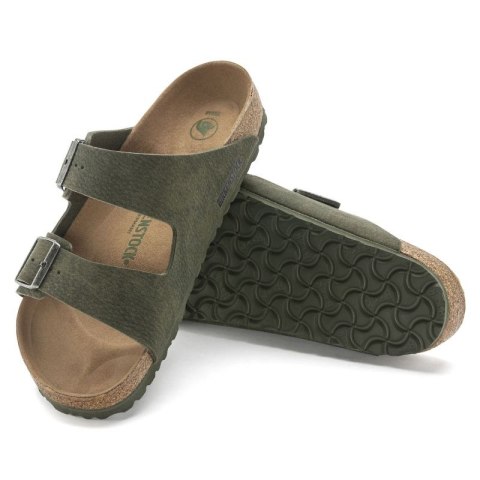Klapki Birkenstock Arizona Vegan Microfaser Regular damskie-męskie Desert Dust Thyme na szeroką stopę wegańskie (1024550) Klapki Birkenstock Arizona Vegan Microfaser Regular damskie-męskie Desert Dust Thyme na szeroką stopę wegańskie (1024550)
