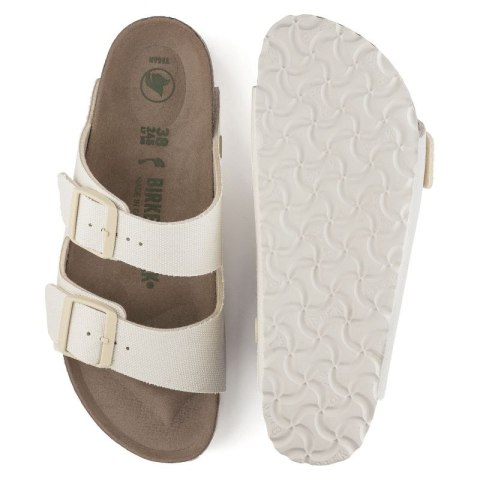 Klapki Birkenstock damskie Arizona Vegan Women Textile Narrow Eggshell na wąską stopę wegańskie (1022679) Klapki Birkenstock damskie Arizona Vegan Women Textile Narrow Eggshell na wąską stopę wegańskie (1022679)