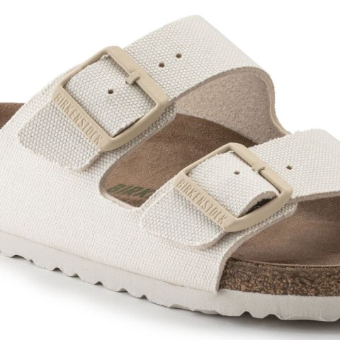 Klapki Birkenstock damskie Arizona Vegan Women Textile Narrow Eggshell na wąską stopę wegańskie (1022679) Klapki Birkenstock damskie Arizona Vegan Women Textile Narrow Eggshell na wąską stopę wegańskie (1022679)