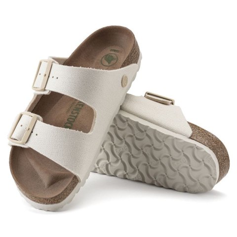 Klapki Birkenstock damskie Arizona Vegan Women Textile Narrow Eggshell na wąską stopę wegańskie (1022679) Klapki Birkenstock damskie Arizona Vegan Women Textile Narrow Eggshell na wąską stopę wegańskie (1022679)