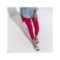 Klapki damskie Birkenstock Madrid Birko-Flor Silver srebrne regular szerokie (0040411)
