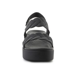 Sandały Crocs Brooklyn Woven Low Wedge W 209977-060