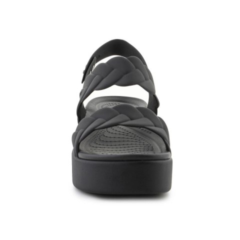 Sandały Crocs Brooklyn Woven Low Wedge W 209977-060 Sandały Crocs Brooklyn Woven Low Wedge W 209977-060