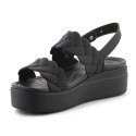 Sandały Crocs Brooklyn Woven Low Wedge W 209977-060