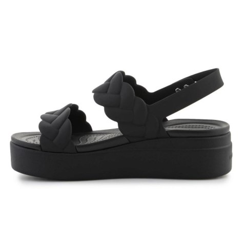 Sandały Crocs Brooklyn Woven Low Wedge W 209977-060 Sandały Crocs Brooklyn Woven Low Wedge W 209977-060