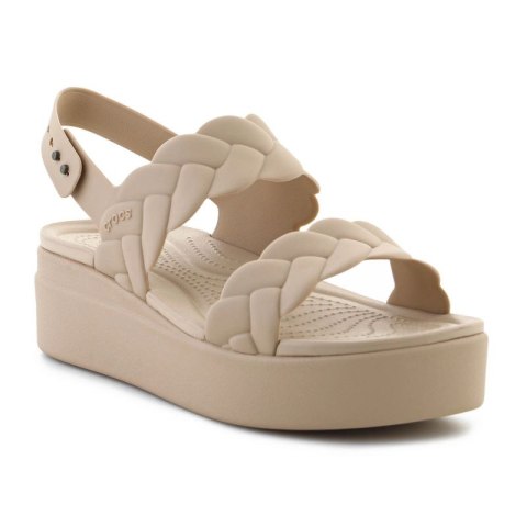 Sandały Crocs Brooklyn Woven Low Wedge W 209977-212 Sandały Crocs Brooklyn Woven Low Wedge W 209977-212