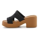Klapki Crocs Brooklyn Woven Slide Heel W 209979-001