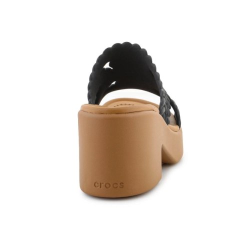 Klapki Crocs Brooklyn Woven Slide Heel W 209979-001 Klapki Crocs Brooklyn Woven Slide Heel W 209979-001
