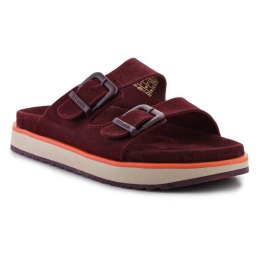 Klapki D.Franklin Nordic Sandal Buckle W DFSH405004-BURG