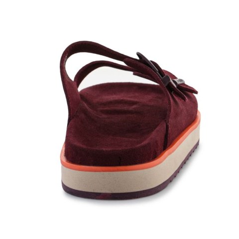Klapki D.Franklin Nordic Sandal Buckle W DFSH405004-BURG Klapki D.Franklin Nordic Sandal Buckle W DFSH405004-BURG