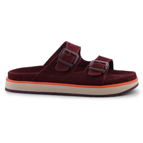 Klapki D.Franklin Nordic Sandal Buckle W DFSH405004-BURG Klapki D.Franklin Nordic Sandal Buckle W DFSH405004-BURG
