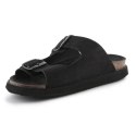 Klapki D.Franklin Vibe Sandals Buckle DFSH407001-BLAC