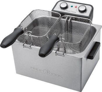 Frytownica Clatronic PC-FR 1038 (4 l; 2 0 kg; 3000W; srebrny) Frytownica Clatronic PC-FR 1038 (4 l; 2 0 kg; 3000W; srebrny)