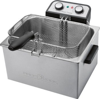 Frytownica Clatronic PC-FR 1038 (4 l; 2 0 kg; 3000W; srebrny) Frytownica Clatronic PC-FR 1038 (4 l; 2 0 kg; 3000W; srebrny)