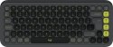 Klawiatura Logitech POP ICON Keys Grafitowy