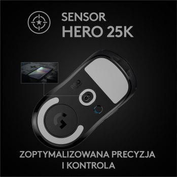 Logitech G Pro Superlight Czarny Logitech G Pro Superlight Czarny