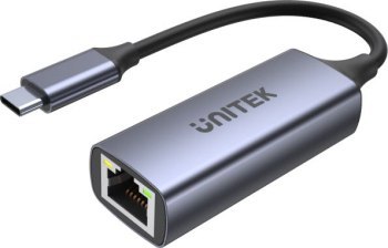 UNITEK ADAPTER USB-C - RJ45 M/F 1GBPS PD 100W UNITEK ADAPTER USB-C - RJ45 M/F 1GBPS PD 100W