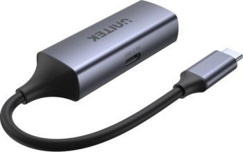 UNITEK ADAPTER USB-C - RJ45 M/F 1GBPS PD 100W UNITEK ADAPTER USB-C - RJ45 M/F 1GBPS PD 100W