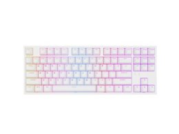 Genesis Thor 404 TKL biała RGB Kailh Box Brown V2 Genesis