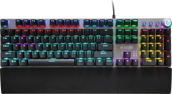 Klawiatura mechaniczna IBOX Aurora K-3 IKGMK3 (USB; (US); kolor czarny) IBox Klawiatura mechaniczna IBOX Aurora K-3 IKGMK3 (USB; (US); kolor czarny) IBox