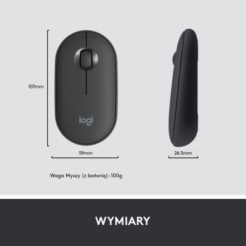 Logitech MK470 Grafitowa Logitech Logitech MK470 Grafitowa Logitech