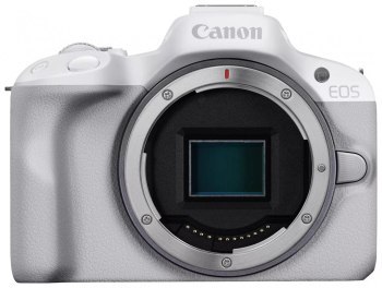 Aparat fotograficzny - Canon EOS R50 + RF-S 18-45mm F4.5-6.3 IS STM Biały Aparat fotograficzny - Canon EOS R50 + RF-S 18-45mm F4.5-6.3 IS STM Biały