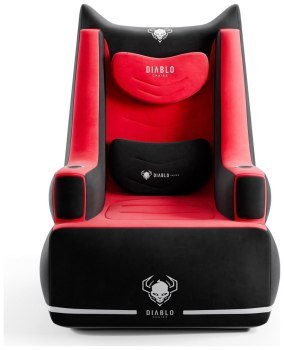 Fotel - Diablo X-Bager Czarno-Czerwony (Fotel dmuchany) Fotel - Diablo X-Bager Czarno-Czerwony (Fotel dmuchany)
