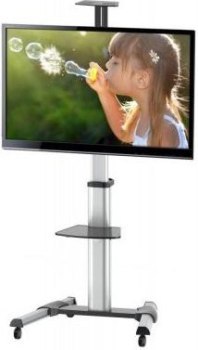 Uchwyt - Techly Stojak LCD z półką LUX (022700) 37-70" Uchwyt - Techly Stojak LCD z półką LUX (022700) 37-70"