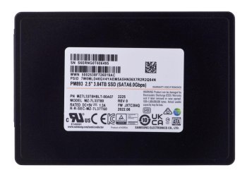 Dysk SSD Samsung PM893 3.84TB SATA 2.5 MZ7L33T8HBLT-00A07 (DPWD 1) Dysk SSD Samsung PM893 3.84TB SATA 2.5 MZ7L33T8HBLT-00A07 (DPWD 1)