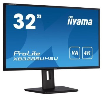 Monitor iiyama XB3288UHSU-B5- 31.5'' | VA | 4K | DisplayPort, HDMI | HDR | Głośniki 2 x 3W | obrót, pochył, wysokość | VESA 100 Monitor iiyama XB3288UHSU-B5- 31.5'' | VA | 4K | DisplayPort, HDMI | HDR | Głośniki 2 x 3W | obrót, pochył, wysokość | VESA 100