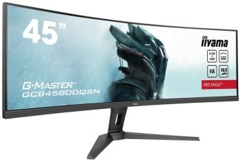 Monitor iiyama G- Master GCB4580DQSN- B1 Red Eagle - 45'' | 5120 x 1440 | VA | 165Hz Monitor iiyama G- Master GCB4580DQSN- B1 Red Eagle - 45'' | 5120 x 1440 | VA | 165Hz