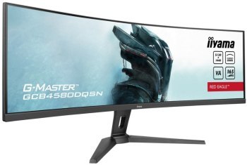 Monitor iiyama G- Master GCB4580DQSN- B1 Red Eagle - 45'' | 5120 x 1440 | VA | 165Hz Monitor iiyama G- Master GCB4580DQSN- B1 Red Eagle - 45'' | 5120 x 1440 | VA | 165Hz