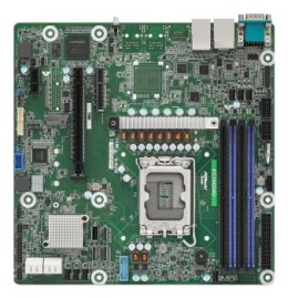 Płyta główna AsRock EC266D4U 1x LGA1700 Intel Xeon E-2400 C266 (4x DIMM 8x SATA 4xOCiLink 1xM.2 2x1Gbe IPMI mATX)