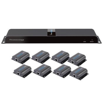 Techly 028207 Extender Splitter HDMI 1x8 1080p 60Hz po skrętce Cat6, do 40m