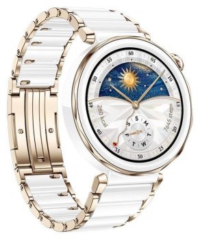 Huawei Watch GT 5 Pro 42mm Elegant Biało-złoty Huawei Watch GT 5 Pro 42mm Elegant Biało-złoty