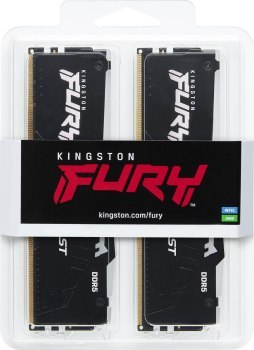 KINGSTON DDR5 128GB 5600Mhz CL40 FURY Beast RGB KITx4 KINGSTON DDR5 128GB 5600Mhz CL40 FURY Beast RGB KITx4