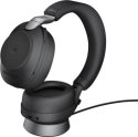 Słuchawki - Słuchawki bezprzewodowe Jabra Evolve 2 85 MS Stereo Stand Black - 28599-999-989