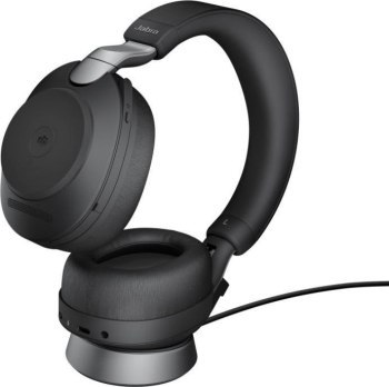 Słuchawki - Słuchawki bezprzewodowe Jabra Evolve 2 85 MS Stereo Stand Black - 28599-999-989 Słuchawki - Słuchawki bezprzewodowe Jabra Evolve 2 85 MS Stereo Stand Black - 28599-999-989