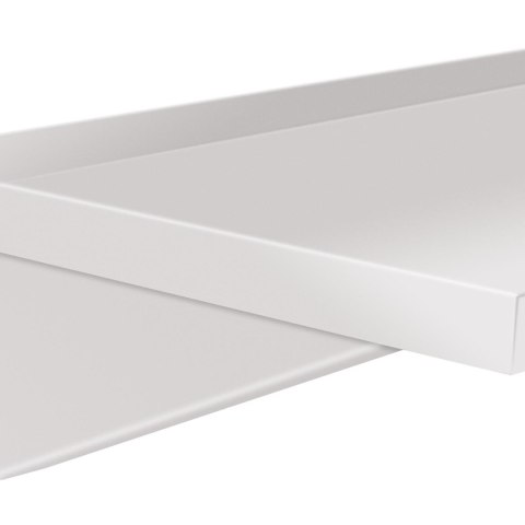 Półka ścienna wisząca kuchenna ze stali do 80 kg 150 x 40 cm Półka ścienna wisząca kuchenna ze stali do 80 kg 150 x 40 cm