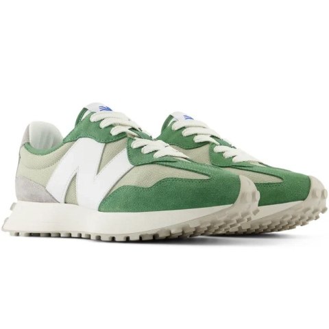 Sneakersy damskie/męskie New Balance 327 buty sportowe zamszowe zielone (U327CE) Sneakersy damskie/męskie New Balance 327 buty sportowe zamszowe zielone (U327CE)
