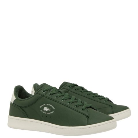Tenisówki męskie Lacoste Carnaby Set buty sportowe sneakersy trampki zielone (748SMA00121X3) Tenisówki męskie Lacoste Carnaby Set buty sportowe sneakersy trampki zielone (748SMA00121X3)