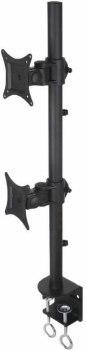 Uchwyt - Techly 020690 Uchwyt podwójny biurkowy LED/LCD, 13-27