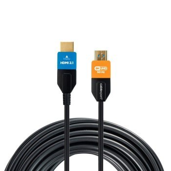 Kabel Ultra High Speed HDMI aktywny optyczny (AOC) z Ethernetem 30m czarny Gembird Kabel Ultra High Speed HDMI aktywny optyczny (AOC) z Ethernetem 30m czarny Gembird