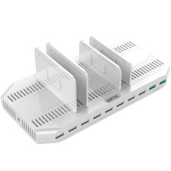 Unitek Charging Station 10x USB biały Unitek Charging Station 10x USB biały