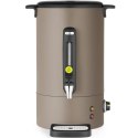 Warnik do wody grzanego wina z kranem tacką ociekową 16 l 1650 W - taupe